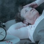 Sleep disturbance in an elderly woman