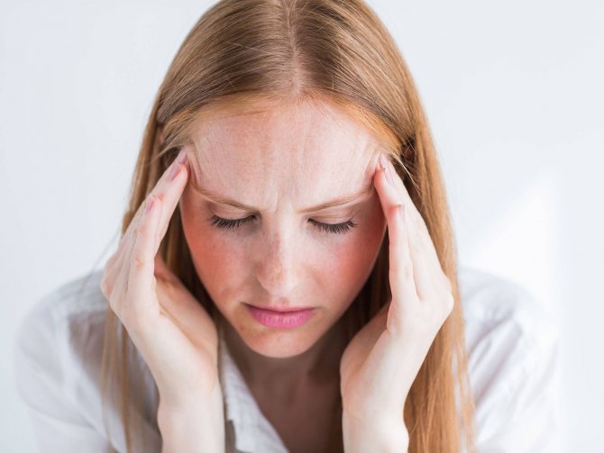 схема головной боли в разных частях головы