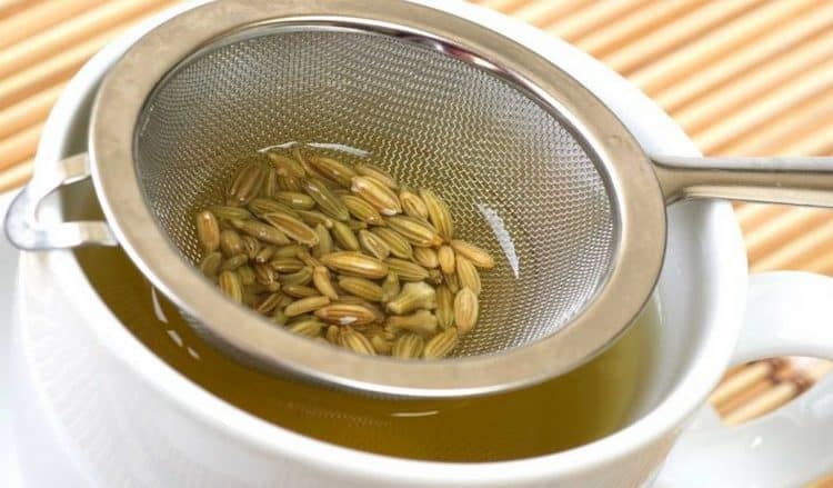 It will be useful for women to use an infusion of parsley seeds.